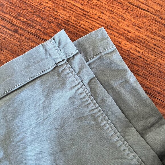 Everlane Cotton Tapered Green Pants - Picture 6 of 8